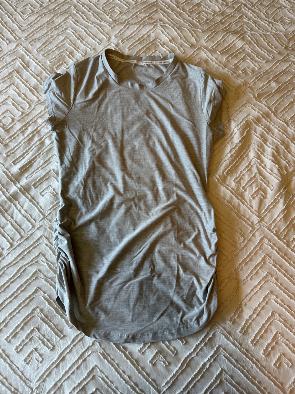 Light Grey Women’s Short-Sleeve Tee - New Balance